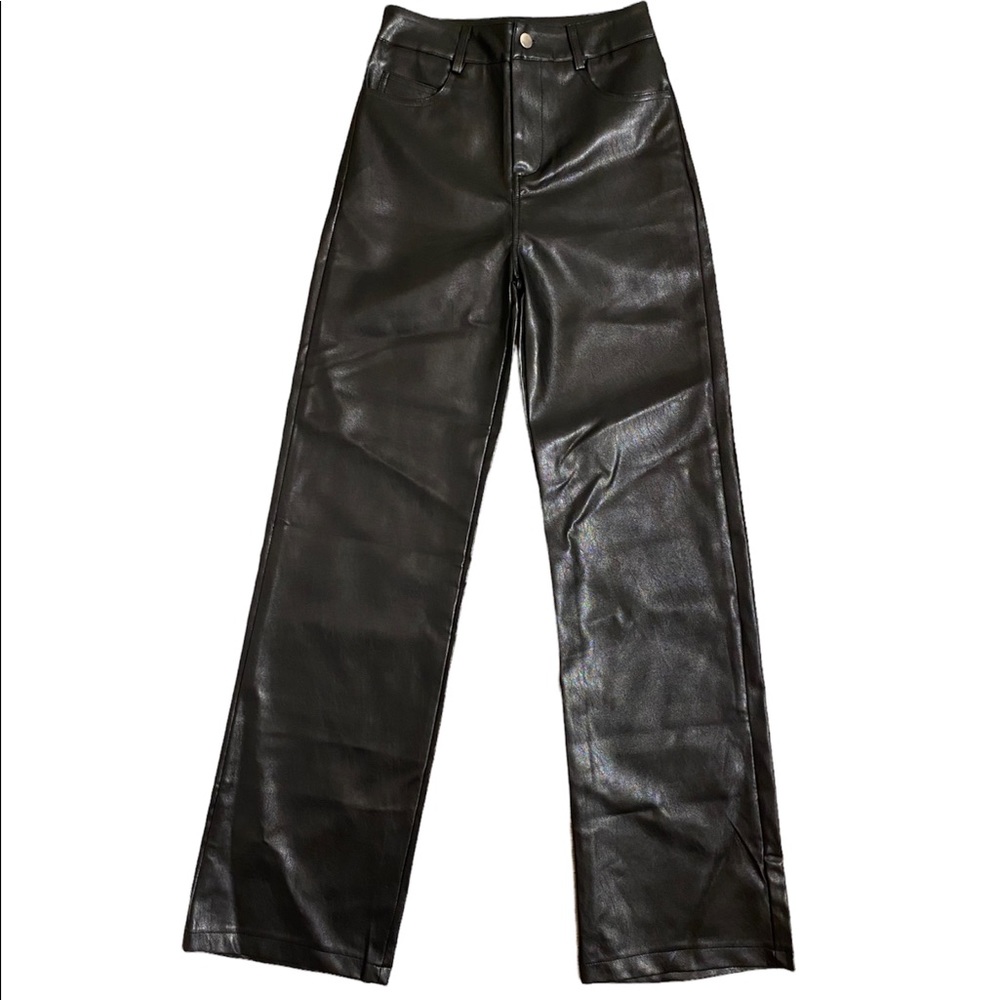 Nasty Gal Faux Leather Pants